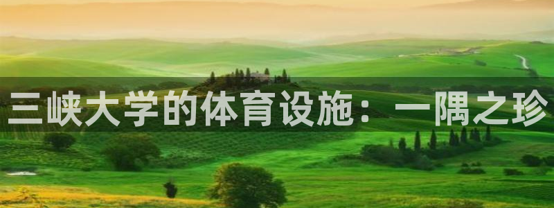 意昂3集团官网网址：三峡大学的体育设施：一隅之珍 