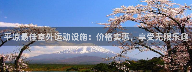 意昂3官方：平凉最佳室外运动设施：价格实惠，享受无限