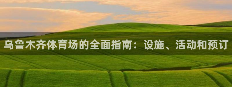 意昂3娱乐下载：乌鲁木齐体育场的全面指南：设施、活动