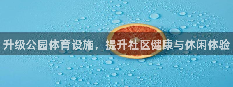 意昂平台体育：升级公园体育设施，提升社区健康与休闲体